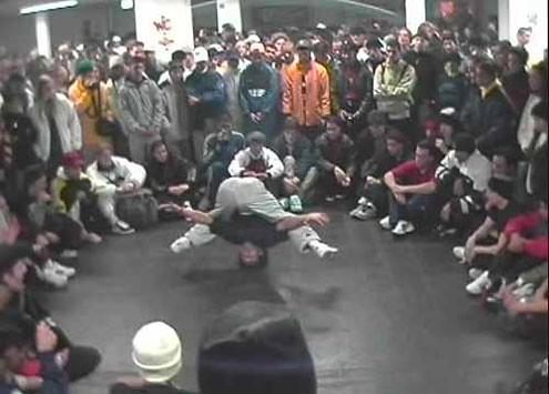 Circle action at BOTY 1998