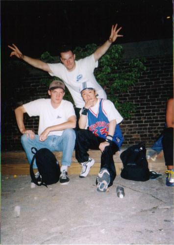 Remy, Monty & Takeo at the 20th Rock Steady Crew Anniversary, NYC 1997