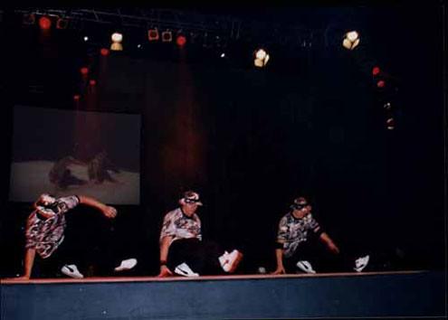 Show routine at BOTY 1999