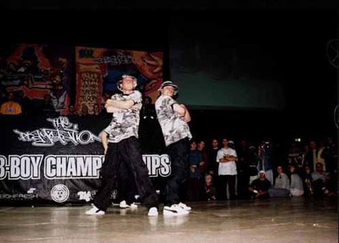 Spartanic Rockers at the UK B-Boy Championships 1999