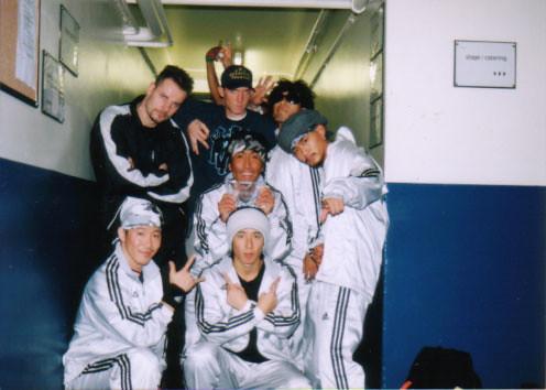 Spartanic Rockers at the UK B-Boy Championships 1998